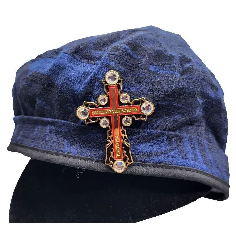 South of the Border Viva La Cruz Cross Hat 8.5in diameter